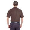 UltraClub Men's Chocolate Whisper Pique Polo