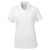 UltraClub Women's White Cool & Dry 8 Star Elite Performance Interlock Polo