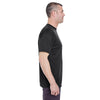 UltraClub Men's Black Cool & Dry Basic Performance T-Shirt