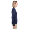 UltraClub Women's Navy Cool & Dry Performance Long-Sleeve Top