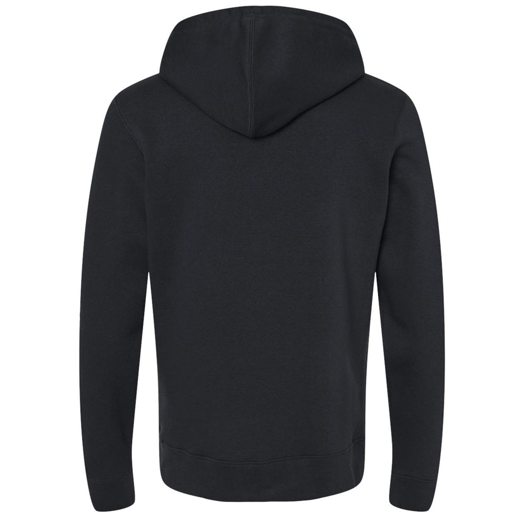 J. America Men's Black BTB Fleece Hooded Sweatshirt