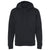 J. America Men's Black BTB Fleece Hooded Sweatshirt