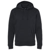 J. America Men's Black BTB Fleece Hooded Sweatshirt