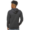 J. America Men's Charcoal Heather BTB Fleece Hooded Sweatshirt