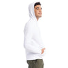 Alternative Apparel Unisex White Go-To Pullover Hooded Sweatshirt