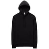 Alternative Apparel Men's Black Eco Cozy Fleece Pullover Hooded Sweatshirt