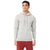 Alternative Apparel Men's Heather Grey Eco Cozy Fleece Pullover Hooded Sweatshirt