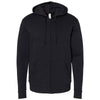 Alternative Apparel Men's Black Eco-Cozy Fleece Zip Hoodie