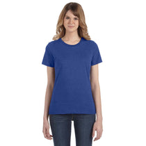 Gildan Women's Heather Blue Lightweight T-Shirt
