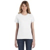 Gildan Women's White Lightweight T-Shirt