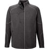 North End Men's Carbon Heather Gravity Performance Fleece Jacket