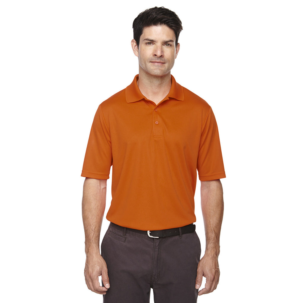 Core 365 Men's Campus Orange Origin Performance Pique Polo