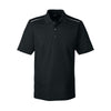 Core 365 Men's Black Radiant Performance Pique Polo