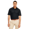 Core 365 Men's Black Radiant Performance Pique Polo