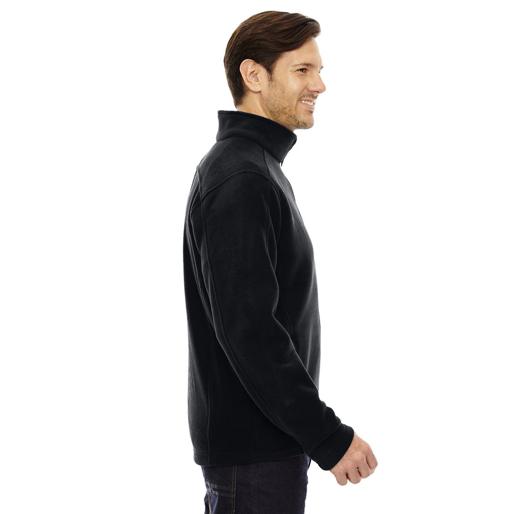 Core 365 Men's Black Journey Fleece Jacket