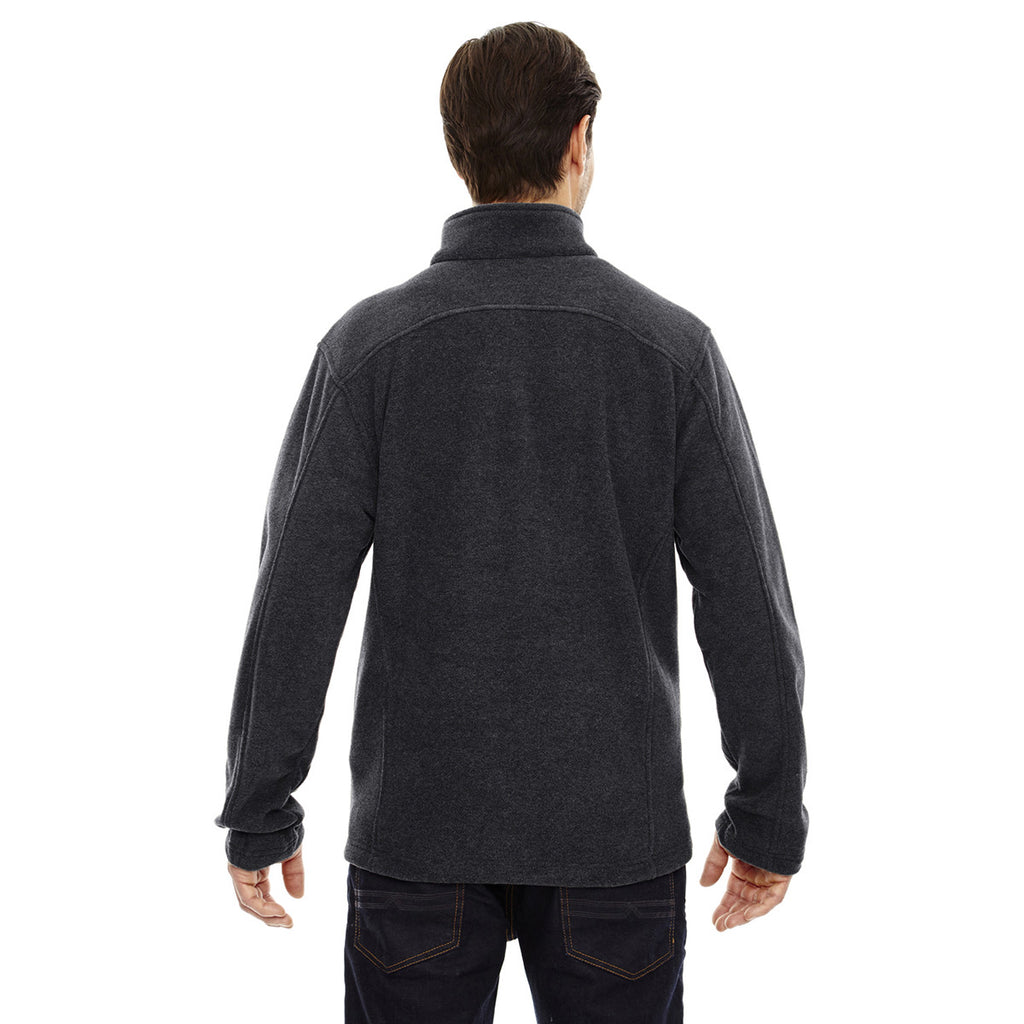 Core 365 Men's Heather Charcoal Journey Fleece Jacket