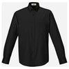 Core 365 Men's Black Operate Long-Sleeve Twill Shirt