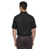 Core 365 Men's Black Tall Optimum Short-Sleeve Twill Shirt