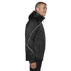 North End Men's Black Angle 3-In-1 Jacket with Bonded Fleece Liner