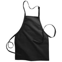 Edwards Black No-Pocket Bib Apron