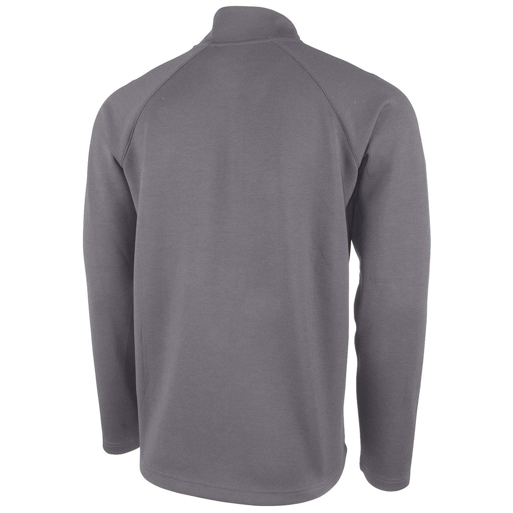 Charles River Men's Grey Seaport Quarter Zip