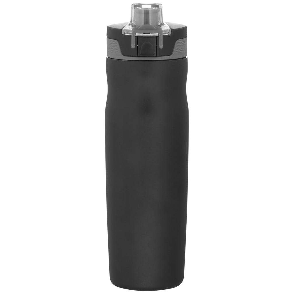 H2Go Matte Black Jolt 20.9 oz Water Bottle