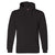 Bayside Men's Black USA-Made Hooded Sweatshirt