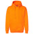 Bayside Men's Bright Orange USA-Made Hooded Sweatshirt