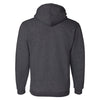 Bayside Men's Charcoal Heather USA-Made Hooded Sweatshirt