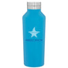 H2Go Matte Aqua 16.9 oz Manhattan Stainless Steel Bottle