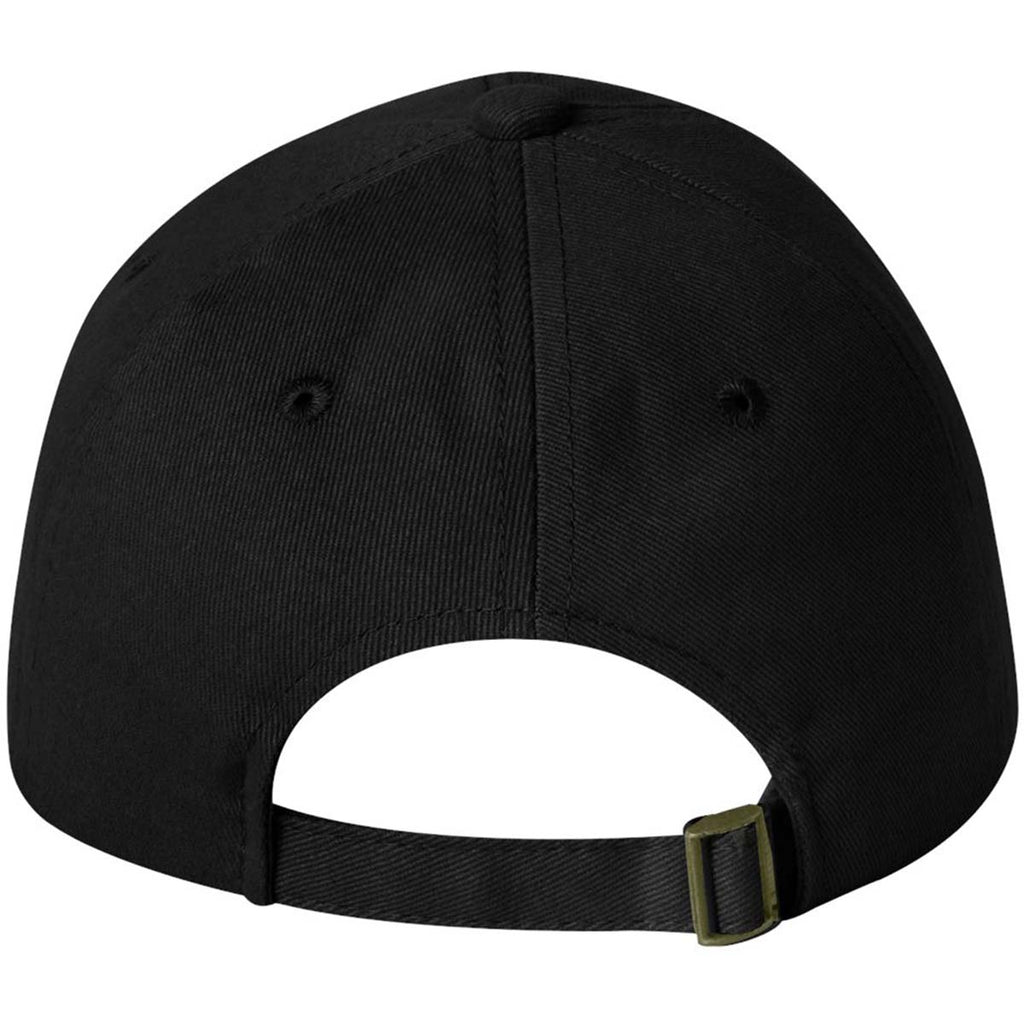 Sportsman Black Heavy Brushed Twill Cap