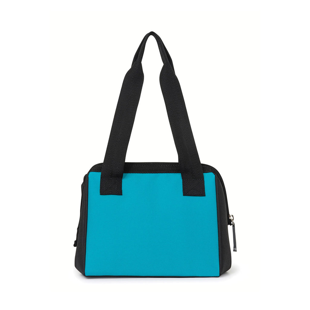 Igloo Black Blue Ice Leftover Lunch Bag