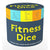 Fitness Dice (7 Wooden Dice, Over 45,000 Workout Routines!)