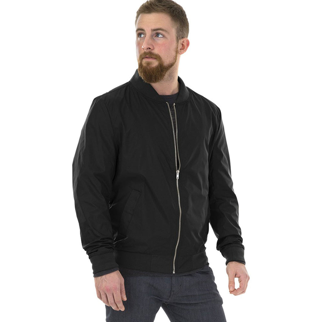 Charles River Men's Black Boston Flight Jacket