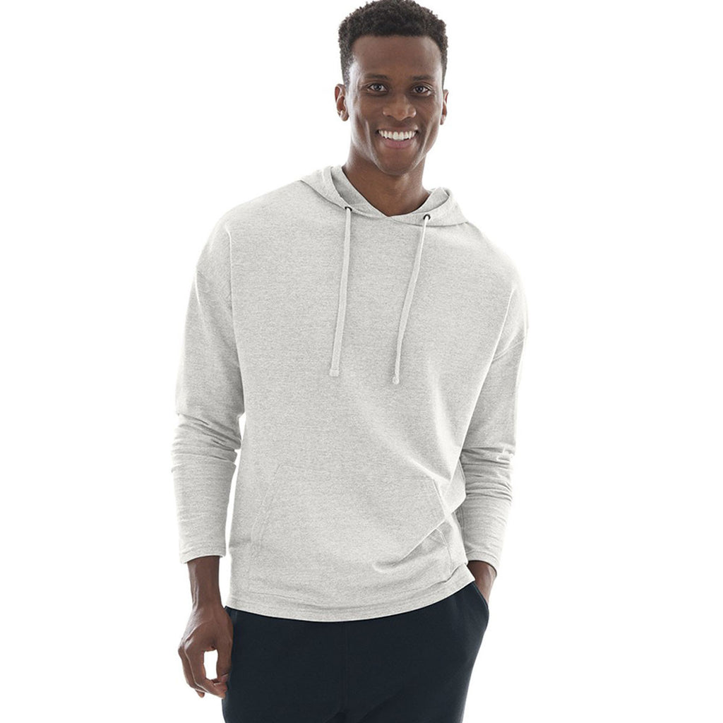 Charles River Men's Ivory Heather Harbor Hoodie