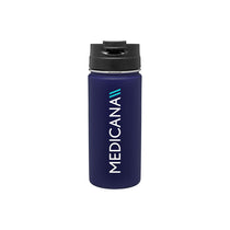 H2Go Matte Navy Nexus Powder Bottle - 16oz