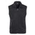 Landway Men's Heather Black Ashton Vest Sweater-Knit Fleece