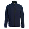 Landway Men's Heather Deep Blue Matrix Soft Shell Jacket