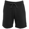 Next Level Apparel Unisex Black Fleece Sweatshort