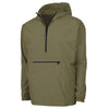 Charles River Men's Olive Pack-N-Go Pullover