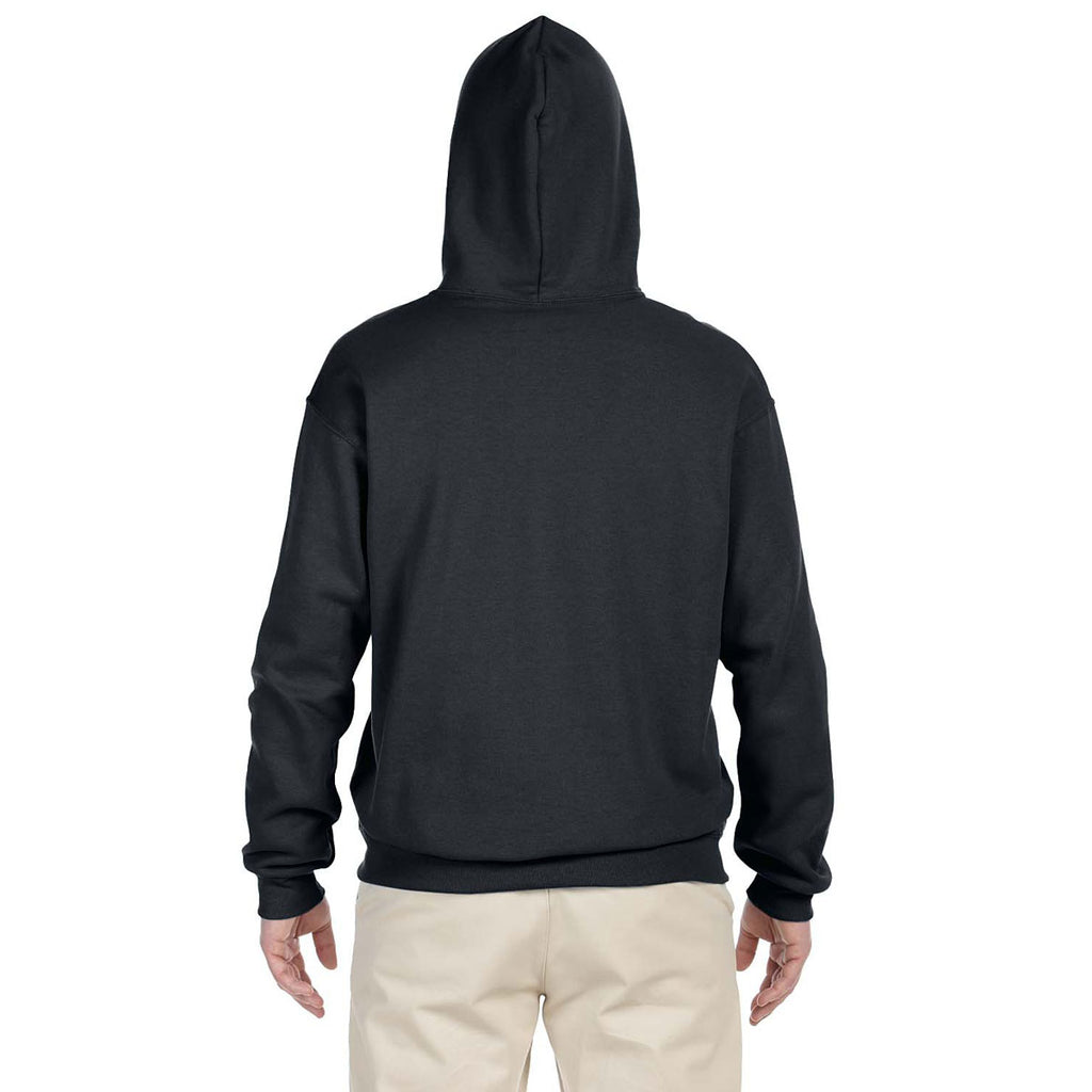 Jerzees Men's Charcoal Grey 8 Oz. Nublend Fleece Pullover Hood