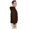 Jerzees Men's Chocolate 8 Oz. Nublend Fleece Pullover Hood