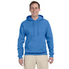 Jerzees Men's Columbia Blue 8 Oz. Nublend Fleece Pullover Hood