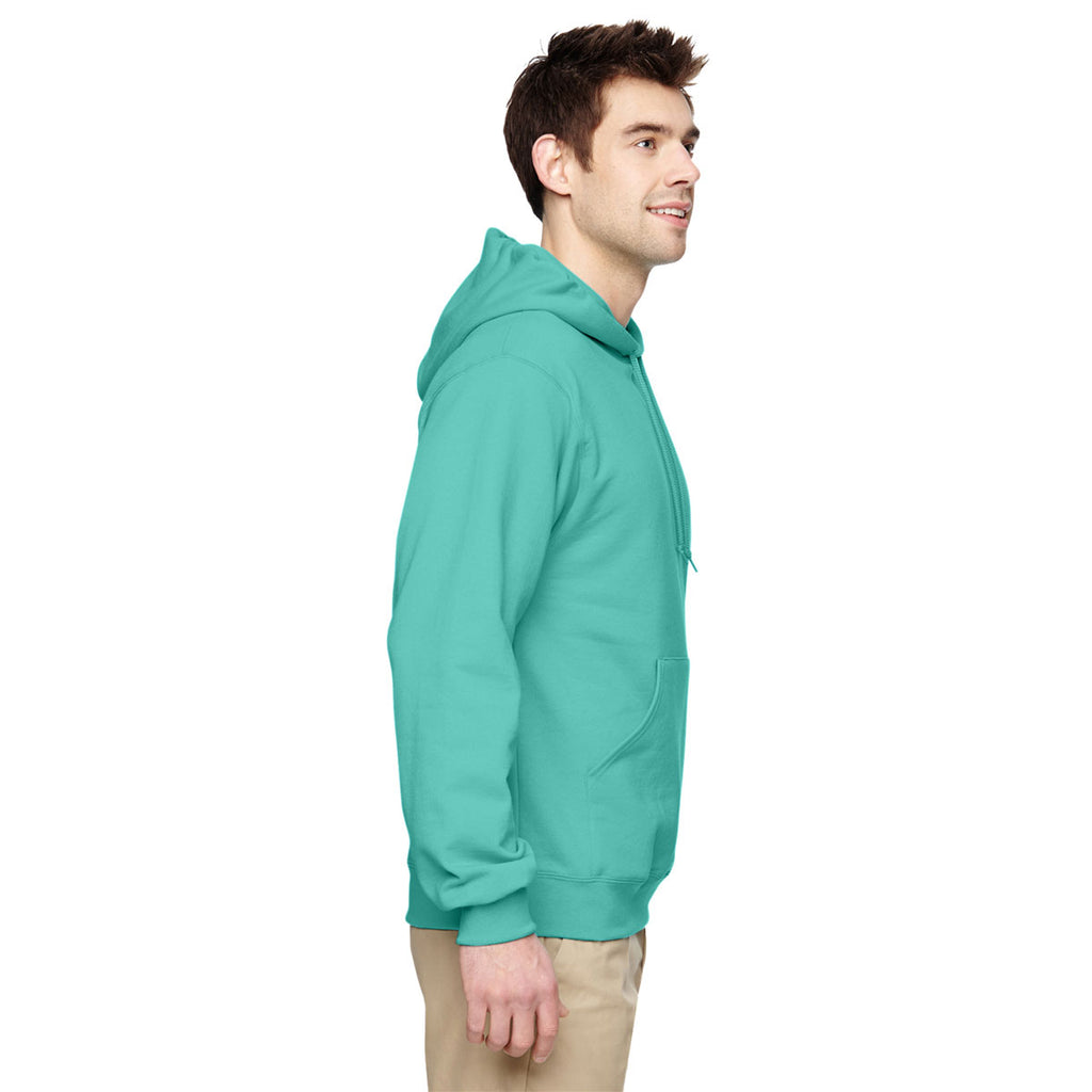 Jerzees Men's Cool Mint 8 Oz. Nublend Fleece Pullover Hood