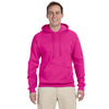 Jerzees Men's Cyber Pink 8 Oz. Nublend Fleece Pullover Hood