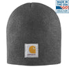 Carhartt Men's Coal Heather Acrylic Knit Hat