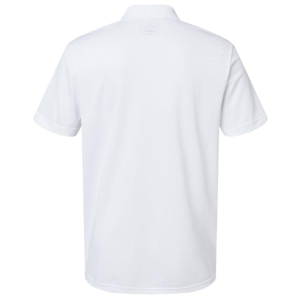 Adidas Men's White Basic Sport Polo