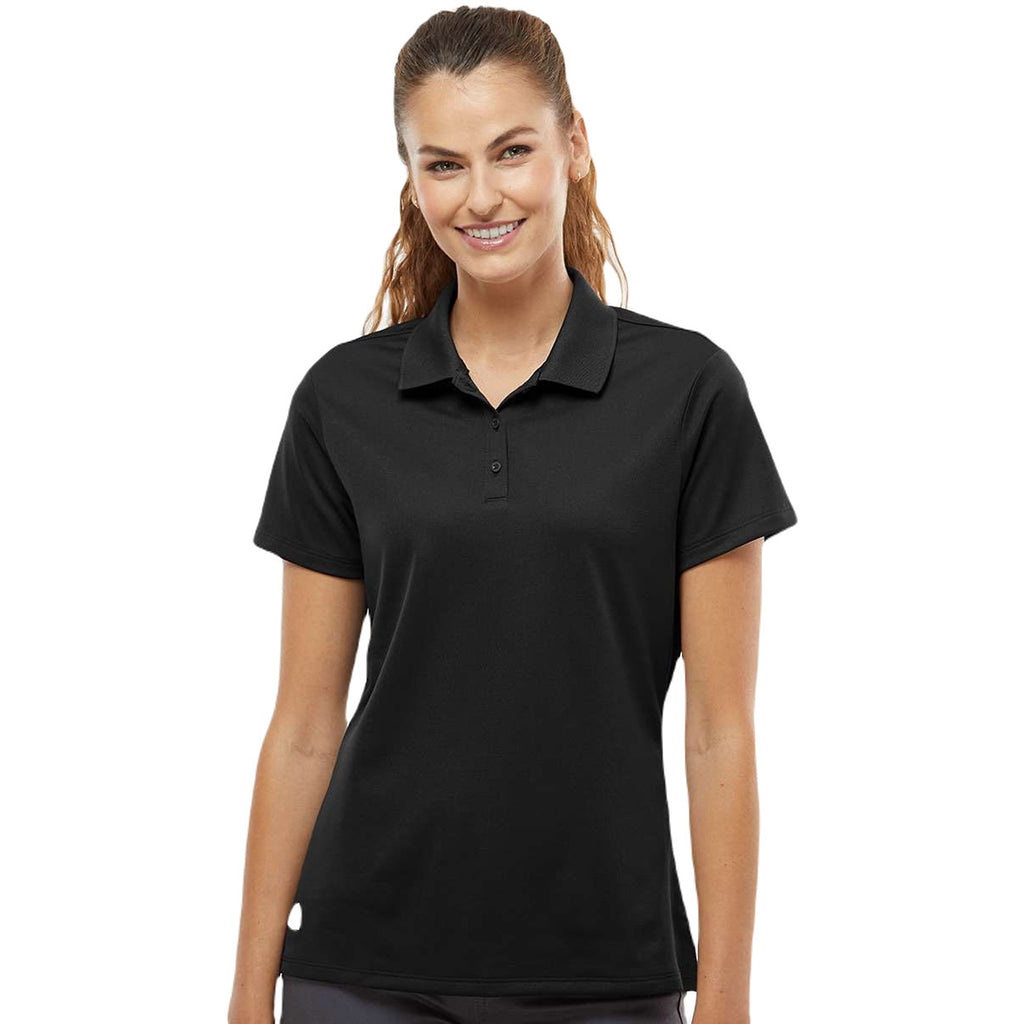 Adidas Women's Black Basic Sport Polo