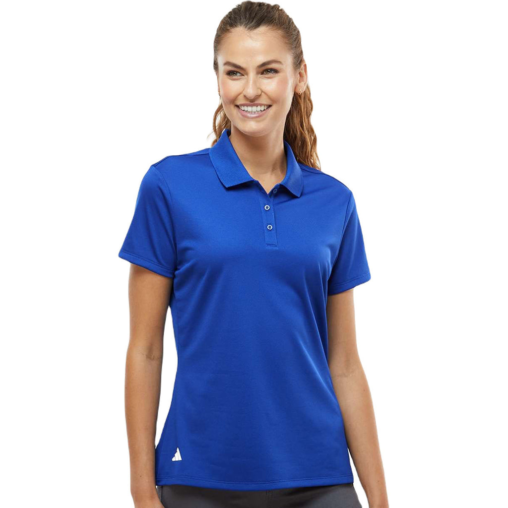 Adidas Women's Collegiate Royal Basic Sport Polo