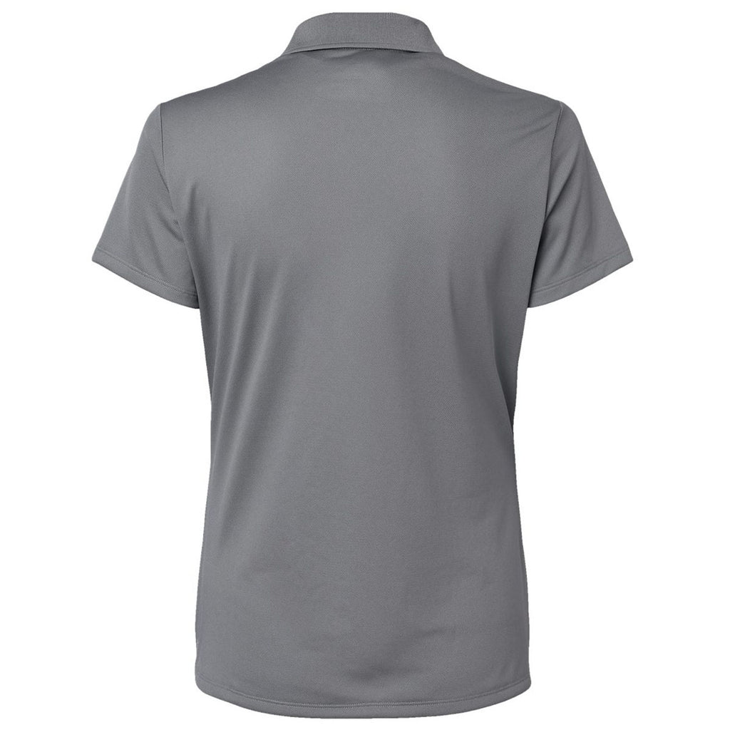 Adidas Women's Grey Three Basic Sport Polo